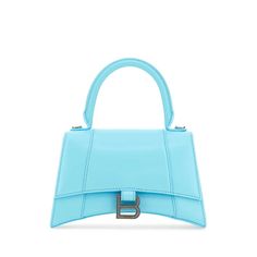 Balenciaga Hourglass Bag, Valentino Garavani Bag, Balenciaga Handbags, Balenciaga Women, Balenciaga Shoes, Saint Laurent Shoes, Balenciaga Bag, Luxury Accessories, Blue Bags