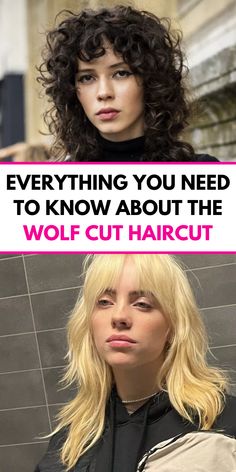 Discover the trendy wolf cut haircut and learn how it can transform your curly locks. Explore the origins of this hybrid style, inspired by the classic mullet and shag, and find out what hair types work best. Get expert styling tips and product recommendations to achieve the perfect wolf cut look. Wolf Cut Wavy Hair Long, Unstyled Wolf Cut, Wolf Cut Haircut, Classic Mullet, Wolf Cut With Bangs, Wolf Cut Hairstyle, Bangs And Layers, Curly Hair Trends, Wavy Hair Care