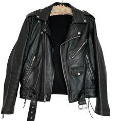 90s Retro Biker Leather Jacket - Vintage Motorcycle Style vintage condition very good Introducing a classic piece of motorcycle fashion from the 90s - this Vintage Motorcycle Jacket is sure to make a statement. Crafted from genuine leather, this jacket exudes a timeless appeal with its rugged texture and edgy design. The perfect blend of style and functionality, it features all the essential details including a zip-up front, multiple pockets, and a comfortable fit. Whether you're a vintage enthu Emo Leather Jacket, Vintage Leather Jacket Outfits Women, Fashion From The 90s, Womens Leather Jacket Outfit, Vintage Motorcycle Jacket, 90s Leather Jacket, Hand Painted Leather Jacket, Painted Leather Jacket, Motorcycle Fashion