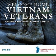 #ParalyzedVeteransOfAmerica ......  Vietnam Veterans, today we say welcome home and thank you for your service. Vietnam Veterans Day, July 4th 1776, Soldiers Coming Home, America Pride, Freedom America, Communist Propaganda, Happy Birthday America, Veteran's Day, Danang