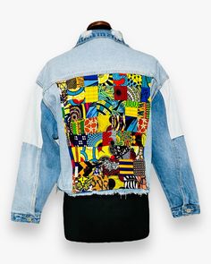 This fusion of cultures and styles can make a fashion statement that is both trendy and ethnically correct. Trendy Patchwork Denim Jacket For Streetwear, Multicolor Denim Outerwear With Graphic Print, Patchwork Denim Jacket For Fall Streetwear, Fall Patchwork Denim Jacket For Streetwear, Multicolor Denim Jacket With Graphic Print, Multicolor Graphic Print Denim Jacket, Multicolor Denim Jacket For Streetwear, Multicolor Graphic Print Denim Jacket For Spring, Multicolor Graphic Print Long Sleeve Denim Jacket