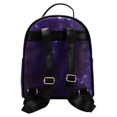 Pull out Thackery Binx coin pouchFront slip pocket for a pull-out coin pouchInterior slide pocket & durable materialsAdjustable shoulder strapsMaterial: Synthetic LeatherDimensions: 11H x 8.5W x 4D in.Care: Wipe clean with a damp clothImported Purple Student Bags With Zipper Closure, Student Purple Bag With Zipper Closure, Purple Softback Backpack For Everyday Use, Purple Satchel Backpack For Daily Use, Functional Purple Bag With Adjustable Strap, Purple Softback Bag With Adjustable Strap, Adjustable Standard Backpack For Students, Purple Backpack With Zipper Closure, Purple Everyday Backpack With Adjustable Strap