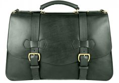 Leather Buckle Briefcase | Frank Clegg Leatherworks Lawyer Briefcase, Frank Clegg, Italian Mens Fashion, Leather Buckle, Wrap Around, Messenger Bag, Satchel, Buckle, Leather