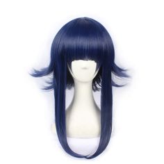 PRICES MAY VARY. Material: 100% Heat Resistant Synthetic Fiber Wigs Function: It can be used for Halloween, daily use, theme party, cosplay, or any other occasion package:1 pcs wig+ 1 wig cap Fashion Full Party Wig,Natural looking and soft touch Short Blue Cosplay Wig, Sayu Genshin Wig, Mona Wig Genshin, Chika Fujiwara Wig, Paimon Wig, Amity Blight Wig, Lapis Lazuli Wig, Aoi Akane Wig, Pastel Goth Wigs