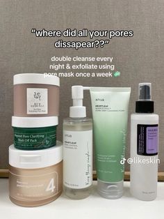 Skincare Products Recommendations, Skincare Pores, Niacinamide Skincare, Skincare Korea, Basic Skin Care Routine, Perfect Skin Care Routine