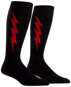 PRICES MAY VARY. WIDE-CALF - extra stretch, ultra soft, high quality, knee high super hero socks WIDER WITH MORE STRETCH - can stretch up to 21 inches in circumference without distorting the graphics UNISEX - Fits up to women's shoe size 14.5 and men's shoe size 13 Higher thread count knee high that won't fall down, no matter your leg size Our threads are certified by OEKO-TEX Standard 100, which means we leave out harmful chemicals to keep your skin safe and happy We have the technology. We can Superhero Socks, Sock It To Me, Female Superhero, Funky Socks, Mens Crew Socks, Men's Shoe, Black Knees, Roller Derby, Wide Calf