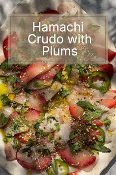 Hamachi Crudo Crudo Recipe, Hamachi Crudo, Recipes For Vegetarians, The Best Salad, Tasty Healthy Recipes, Seafood Market, Best Salad Recipes, Best Salad, Tasty Healthy