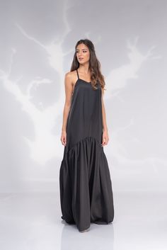 Dress For Women, Black Dress, Maxi Dress ♛ All of Rosche's pieces are created with the sole purpose that YOU feel beautiful! Enjoy unique details in combination with high-quality materials every day and make an statement every place you go! ♛ Perfect for every occasion! ♛ Sizes: XS-4XL ♛ Materials & Care: Chiffon ♛ Delivery: ✈ Ready to ship in 3-5 business days. Priority shipping is used for all our packages: STANDART shipping estimated time for delivery: * Shipping to USA & Canada ~ 10- Black Maxi Dress For Summer Wedding, Black Dress Maxi, Women Black Dress, Engagement Dress, Dress Open Back, Open Back Dress, Engagement Dresses, Open Back Dresses, Plus Size Kleidung