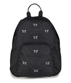 Small and light, the JanSport Half Pint is the perfect throw-on-and-go backpack. Features include a front utility pocket and key clip. Jansport Bow Backpack, Jansport Bag, Mini Bookbag, Backpacks Jansport, Backpack Jansport, Cute Mini Backpacks, Mini Backpacks, Half Pint, Key Clip