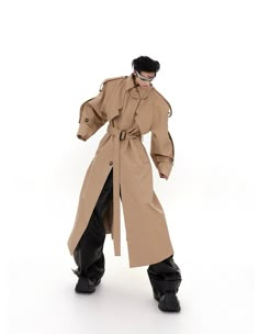 WN2021
■size(cm)





Length


Shoulder width


Chest


Sleeve length




M


122


79


132


45




L


124


80


136


46




XL


126


81


140


48




 
■model
179cm 　58kg　 XL
■material
polyester 100% Video Clothes, Oversized Trench, Khaki Coat, Black And Khaki, Oversized Trench Coat, Shorts Sweatpants, Winter 23, Padded Coat, Denim Trousers