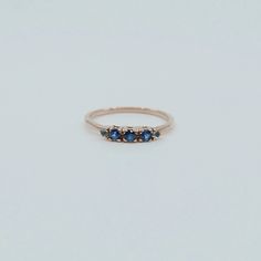 Riley Sapphire Ring | Mason Grace Sapphire Ring Simple, White Gold Sapphire Ring, Colorful Life, Ring Collection, Aqua Marine, Rose Yellow, Green Sapphire, Dainty Bracelets, Stone Gold