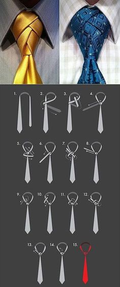 De ostentación Eldredge Knot. Hacemos la corbata del nudo insólito de estilo. Eldredge Knot, Cool Tie Knots, Tie Knots Men, Tie Knot Styles, Fancy Tie