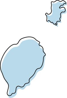 Stylized simple outline map of Sao Tome and Principe icon. Blue sketch map of Sao Tome and Principe vector illustration Blue Sketch, Sao Tome And Principe, Vector Banner, Vector Sketch, Illustration Vector, Vector Free, Vector Illustration, Sketch, Clip Art