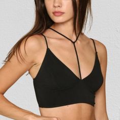 Black Seamless Brami With Chocker Neck Bralette Bralette Crop Top Chocker Neck L: 32dd 34d 36c 38a 38b By Together Brand Style # Tt5527 90% Polyester 10% Spandex Nwt New From My Boutique With Tags. Allow For Slight Color Variation Of Photo Based On Screen And Display Colors. Please Ask For Additional Photos And/Or Measurements As Needed. **Bundle Deals Are Available** Black Triangle Top With Adjustable Straps, Black Stretch Triangle Top Tank Top, Black Triangle Top Tank Top With Built-in Bra, Black Seamless Halter Top For Spring, Black Stretch Tank Top With Triangle Top, Black Seamless Triangle Top, Black Low-cut Crop Top With Built-in Bra, Adjustable Straps Bra For Night Out, Black Tank Top With Delicate Straps For Parties