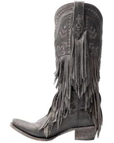 Junk Gypsy by Lane Women's Thunderbird Western Boots - Snip Toe, Black Black Western Boots, Boots Dresses, Cowgirl Baby, Handcrafted Boots, Cute Country Outfits, Boot Barn, Fab Shoes, Funky Shoes, Boots Are Made For Walking