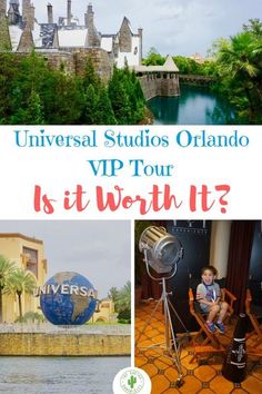 the universal studios orlando sign and it's location with text overlay that reads, what is it worth?