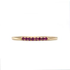 Ruby Rings With Half Eternity Round Band, Ruby Half Eternity Ring With Round Band, Half Eternity Ruby Rings, Yellow Gold Multi-stone Promise Ring, Yellow Gold Stackable Rings With Accent Stones, Yellow Gold Ruby Half Eternity Promise Ring, Yellow Gold Ruby Half Eternity Ring, Gold Ruby Half Eternity Rings, Multi-stone Promise Rings With Round Band