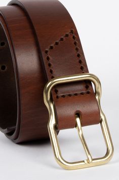 Please consider ordering our Tape Measure before placing the order for your belt. It is the best way to insure proper sizing. While it does delay the arrival of your belt, it prevents future frustration due to sizing issues. The purchase price will be credited towards your future belt purchase. We've spent years designing our proprietary buckle, perfecting the fit, and sourcing the highest quality leather and hardware from U.S. based companies for our Signature Belt. Practical and timeless, each