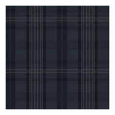 a black and grey plaid pattern with white trim on the bottom half of the image