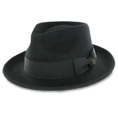 Black Elegant Black Fedora For Travel, Short Brim Fedora For Fall Travel, Classic Felt Hat For Travel And Fall, Classic Felt Hat For Travel In Fall, Fall Travel Fedora With Short Brim, Classic Wool Hat Bands For Travel, Classic Fitted Boater Hat For Winter, Wool Fedora With Flat Brim For Travel, Classic Fitted Winter Boater Hat