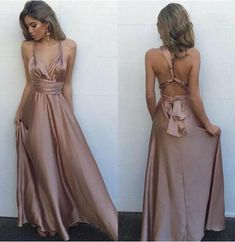 Sukienki Maksi, Evening Dress Long, Prom Dresses 2018, Dress With Pleats, Floor Length Prom Dresses, Long Beach Dress, Prom Dresses Sleeveless, Satin Prom Dress, Prom Ideas