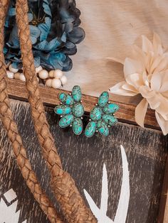 Beautiful- must have earrings Trendy Dangle Clip-on Earrings, Teardrop Earrings For Pierced Ears, Trendy Clip-on Drop Earrings, Trendy Turquoise Teardrop Earrings, Handmade Teardrop Cluster Earrings, Trendy Clip-on Dangle Earrings, Trendy Turquoise Drop Earrings, Turquoise Flower Earrings, Barrel Racing Horses