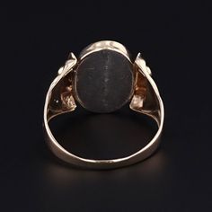 Moonstone is said to bring balance and emotional harmony and wonderful dreams to those who wear it. This vintage ring (circa 1960-1970) features a closed back moonstone set in 10k gold. The face of the ring measures 0.6 inches by 0.65 inches and the piece is in good condition with surface wear visible under magnification. It is currently a size 8.5 but can be resized free of charge. Please Note: This ring should not be exposed to moisture because of the closed backing of the stone. Materials: Mo Oval Hallmarked 14k Gold Moonstone Ring, Oval Moonstone Ring In 14k Gold For Formal Occasions, Formal 14k Gold Oval Cabochon Moonstone Ring, Heirloom Oval Moonstone Ring, Antique Oval Moonstone Ring Collectible, Antique Oval Cabochon Moonstone Ring For Formal Occasions, Antique Oval Moonstone Ring Hallmarked, Antique Oval Hallmarked Moonstone Ring, Classic 14k Gold Moonstone Ring Oval Cabochon