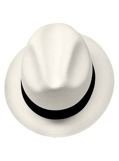 Brand: Gamboa Color: WhiteBrim: 4 cm. (1 1/2")Grade (Woven): 3 - 4 learn more Sweatband: Cotton Twill, 3 cm. (1.18") Crown: 11 cm. (4 3/10") Hat Grade: SubFine Description: Handmade in Cuenca city in Ecuador. This PanamÃ¡ Borsalino hat for men has a delicate and consistent weave form. STYLE & COMFORT: Really suitable for travel, outdoor activities (gardening, golf, trekking, etc.) and events (weddings, sport events, etc.) as the sweat absorbing headband inside the hat, will keep your head fresh Classic White Brimmed Hat, Classic White Hat With Short Brim, White Classic Hat With Curved Brim, Classic White Hat With Curved Brim, White Short Brim Fedora In Toquilla Straw, White Toquilla Straw Fedora With Short Brim, Classic White Fedora Sun Hat, Classic White Flat Brim Panama Hat, Classic White Panama Hat With Flat Brim