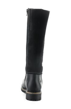 The merino-wool lining of this warm, comfortable knee-high boot is backed by an Aquastop® breathable, water-repellent membrane, while the chunky lugged platform gives you superior traction in wet or snowy weather. 1 1/4" heel; 1/2" platform 14 1/2" shaft; 15 1/2" calf circumference Side zip closure Memory foam–cushioned footbed with arch support Aquastop water-repellent lining Thermo Rubber sole provides underfoot insulation Leather upper/100% wool lining/rubber sole Made in Portugal Women's Sho Winter Knee-high Boots With Leather Lining, Wide Calf Knee-high Boots With Leather Sole For Winter, Winter Outdoor Knee-high Boots, Winter Knee-high Boots For Outdoor, Winter Knee-high Boots With Suede Lining For Wide Calves, Winter Knee-high Boots With Wide Calf And Suede Lining, Winter Riding Boots With Leather Lining, Winter Waterproof Riding Boots, Waterproof Riding Boots For Winter