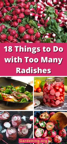 How To Cook Radishes, Radish Chips, Fresh Eating, Low Acid Recipes, Roasted Radishes, Pickled Radishes