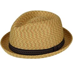 Bailey of Hollywood Mannes Fedora Classic Brown Summer Fedora, Retro Fitted Fedora For Summer, Classic Brown Spring Hat, Fitted Brown Straw Hat With Short Brim, Tan Fedora Hat For Spring, Retro Brown Fedora For Summer, Brown Summer Fedora With Flat Bill, Retro Brown Summer Fedora, Retro Brown Hats For Spring