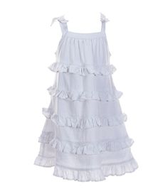 Habitual Little Girls 2T-6 Sleeveless Ruffle-Tiered Shift Dress | Dillard's Spring Tiered Ruffle Dress For Dress-up, Spring Tiered Ruffle Dress For Dress-up Events, Cute Tiered Ruffle Sundress, Cute Tiered Ruffled Sundress, Cute Ruffle Dress For Summer Beach, Cute Summer Ruffle Dress For The Beach, Cute Ruffle Beach Dress For Summer, Cute Ruffle Dress For Beach In Summer, Cute Summer Beach Ruffle Dress