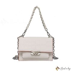 Bird in Bag - New ladies small bags new fashion chain single shoulder crossbody bag small square bag Trendy Rectangular Chain Bag, Square Evening Bag With Chain Strap, Trendy Shoulder Box Bag With Chain Strap, Trendy Square Flap Bag With Chain Strap, Trendy Square Evening Bag With Phone Holder, Trendy Rectangular Flap Bag With Chain Strap, Trendy Large Capacity Square Evening Bag, Trendy White Box Bag With Chain Strap, Trendy Square Evening Bag With Large Capacity