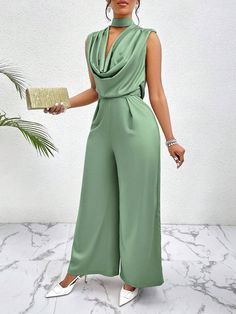 Cocktail Attire For Women, Fancy Jumpsuit, Wedding Outfits For Women, Party Jumpsuit, 2piece Outfits, Shein Brasil, African Fashion Women Clothing, Jumpsuit Elegant, Fashion Fail