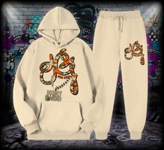 This is a solid color printed hoodie and pant set. 100% soft and breathable cotton. No fading, no peeling, no shrinkage and no deformation. Features: Casual, long sleeve, set with design print, Combine it with any garment or accessory. This set is great for parties, festivals, vacations, travel, office, street, and comfortable enough for everyday wear. You can gift it to your friends and loved ones. Machine wash 100% customer satisfaction. Winter Cotton Tracksuit With Graphic Print, Winter Cotton Graphic Print Tracksuit, Cotton Hoodie Tracksuit For Leisure, Cotton Tracksuit With Hoodie For Leisure, Cotton Leisure Tracksuit With Hoodie, Cotton Tracksuit With Graphic Print, Casual Streetwear Tracksuit With Graphic Print, Casual Tracksuit With Graphic Print For Streetwear, Graphic Print Hoodie Sweats For Loungewear