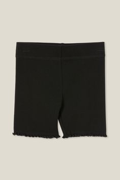 These cute little biker shorts are made from a soft stretch cotton. They're perfect for sport, gymnastics, running and play. The elastic waistband makes them easy to get on and off, and we've designed them in a range of colours to suit any sports uniform.

Features:  

 -  Snug Fit  
 -  Mid Rise
 -  True Waistline
 -  Ultimate Comfort  
 -  Mid Thigh Length  
 -  Encased Elastic Full Width Of waistband
Composition: BCI Cotton 95%, Elastane 5% Shorts With Built-in Shorts For Playwear, Cotton Biker Shorts With Elastic Waistband For Sports, Stretch Cotton Leggings For Playwear, Elastic Biker Shorts For Spring, Spring Elastic Biker Shorts, Casual Elastic Biker Shorts For Spring, Spring Elastic Shorts For Playwear, Elastic Spring Playwear Shorts, Spring Playwear Shorts With Elastic Fit