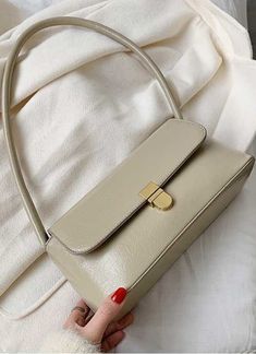 $49.90 - Beige purse handbag for elegant ladies, feminine women and teens. Beige Satchel With Hasp Closure For Shopping, Rectangular Everyday Shoulder Bag With Gold-tone Hardware, Beige Bags With Hasp Closure For Shopping, Beige Shopping Bags With Hasp Closure, Beige Shoulder Bag With Hasp Closure For Shopping, Trendy Shoulder Bag With Hasp Closure For Everyday Use, Trendy Rectangular Satchel For Day Out, Trendy Everyday Shoulder Bag With Hasp Closure, Classic Spring Shoulder Bag With Adjustable Strap