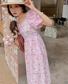 45330375803102|45330375835870|45330375934174 Summer Chiffon Midi Dress With Fitted Bodice, Chic Pink A-line Chiffon Dress, Square Neck Chiffon Dress For Brunch, Chiffon Square Neck Dress For Brunch, Feminine Beach Dress With Fitted Bodice, Feminine Chiffon Dress With Square Neck, Feminine Fitted Bodice Dress For Beach, Feminine Chiffon Dress For Casual Wear, Feminine Fitted Midi Chiffon Dress