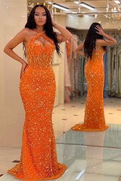 We could custom made more than 34 colors all sizes, if you need custom color and cutsom size, pls leave the color and yourbust, waist, hips barefoot height sizein the special instruction. Thank you. Orange Sequin Prom Dress, Prom Dress With Gloves, Sequin Prom Dresses Mermaid, Split Wedding Dress, Sequin Prom Dresses Long, Sequins Prom Dress, Dress With Gloves, Evening Dress Long, Orange Dresses