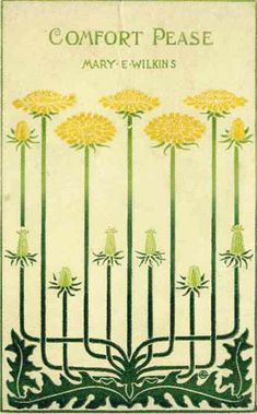 the spirit - quest by josephine rand, with yellow flowers in green and white