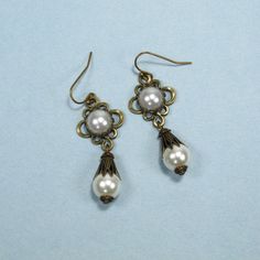 Bianca Gonzaga drop pearl Borgias earrings, Borgias jewelry, Renaissance earrings, Renaissance jewel Drop Pearl Necklace, Brides Earrings, January Fashion, Regency Jewelry, Teardrop Pearl Earrings, Drop Pearl Earrings, Craft Closet, Pearl Drop Earrings Gold, The Borgias