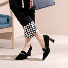 $62.00 Elegant Block Heel Winter Heels, Elegant Winter Heels With Block Heel, High Heel Court Shoes With Contrasting Heel For Fall, Winter Office Heels With Block Heel, Elegant Winter Block Heel Shoes, Office Heels With Block Heel For Winter, Fall High Heel Court Shoes With Contrasting Heel, Fall Court Shoes With Contrasting Heel Counter, Block Heel Shoes With Metal Feet And Medium Width