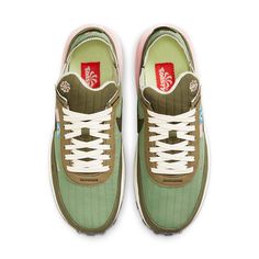 Nike Wmns Waffle One NN 'Toasty - Oil Green' DO4661-331 Sneaker For Women, Nike Waffle One, Waffle Design, Sweet Clothes, Nike Waffle, Hype Shoes, Cute Nikes, Comfortable Sneakers, Sneakers Men Fashion