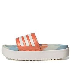 (WMNS) adidas x Marimekko Aqualette Ocean Clogs 'Lokki' HP6730 Spring Sports Non-slip Slides, Spring Sports Slides With Non-slip Design, Spring Sports Slides With Non-slip Details, Sporty Flat Adidas Slides, Adidas Sporty Flat Slides, Spring Synthetic Clogs, Spring Low-top Synthetic Clogs, Sporty Synthetic Slip-on Clogs, Adidas Slides With Rubber Sole For Summer