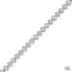 Expertly crafted for brilliance, this Luminous Tennis Bracelet features a sparkling 5 carat total weight of dazzling diamonds. Elevate any outfit with this elegant and timeless piece, perfect for any occasion. Made to shine and impress, it's a must-have for any jewelry collection. Petite Engagement Ring, Tennis Necklace, Dainty Earrings, To Shine, Tennis Bracelet, Antique Rings, Eternity Bands, Ring Bracelet, Earring Gifts