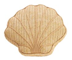 an image of a shell cushion on a white background