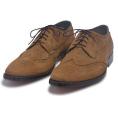 A product you are investing in so much should be able to portray your personality as well. These brogues tipped, derby leather shoes do just that by portraying a well defined, chic and sharp personality with its exquisite stylings and designing. Making use of premium quality suede leather, these leather shoes are available in a classic brown shade, a neutral shade that blends well with numerous other colors. The shoes come with an intelligently crafted centrally opened lacing system in a dark brown shade providing with a perfect contrast that is nice to look at. Taking your fashion standards to a whole other level, these are modernized with a self-cut laser design on the tips of the shoes adding a luxurious element to the experience. Focusing not only on looks, but the interiors are also p Leather Top Hat, Shoes With Laces, Purple Leather Jacket, Leather Shoes For Men, Laser Design, Leather Formal Shoes, Oxford Brogues, Brown Oxfords, Suede Leather Shoes