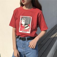 MATHILDA TEE-Cosmique Studio Look Grunge, Tokyo Street Fashion, Look Retro, Hipster Outfits, Grunge Look, Korean Fashion Trends, Grunge Style