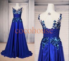 Prom Dresses Open Back, Blue Wedding Dress Royal, After Wedding Dress, Blue Wedding Gowns, Dresses Open Back, Stylish Prom Dress, Alternative Wedding Dresses, Formal Wear Dresses, Blue Wedding Dresses