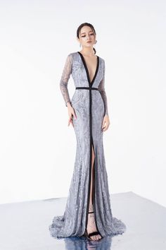 Leg Of Mutton Sleeve, Happy Clothes, Mean Blvd, Sheer Maxi Dress, Deep V Neck Dress, Elegant Feminine, Ankle Length Dress, Sequin Maxi, Sequin Maxi Dress